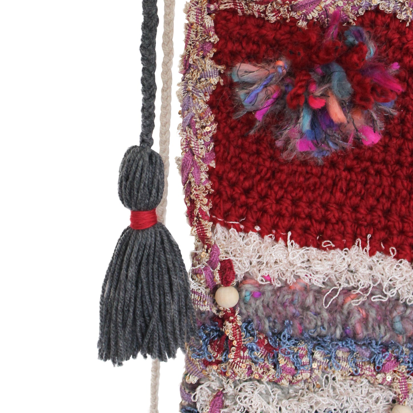 Retro Boho Wall Hanging 80s Charm