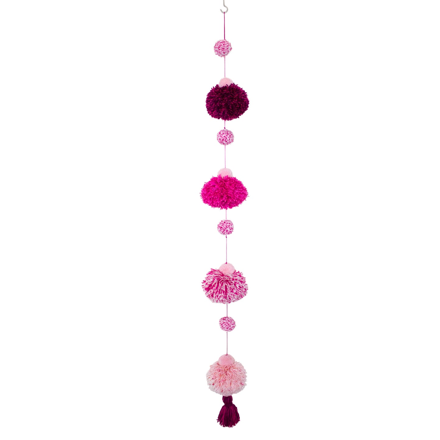 Romantic Pom-Pom Ceiling Hanging Girl's Room
