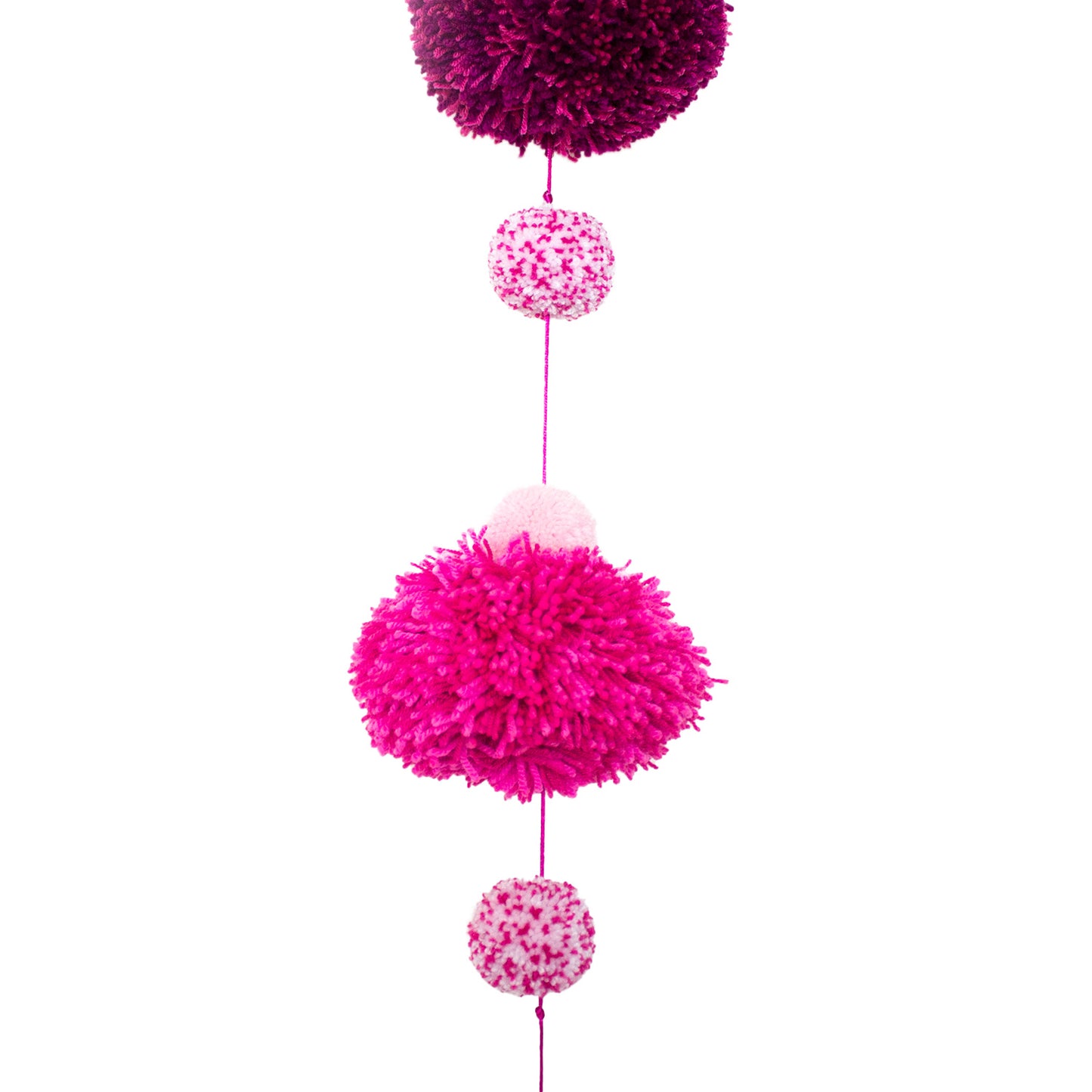 Romantic Pom-Pom Ceiling Hanging Girl's Room