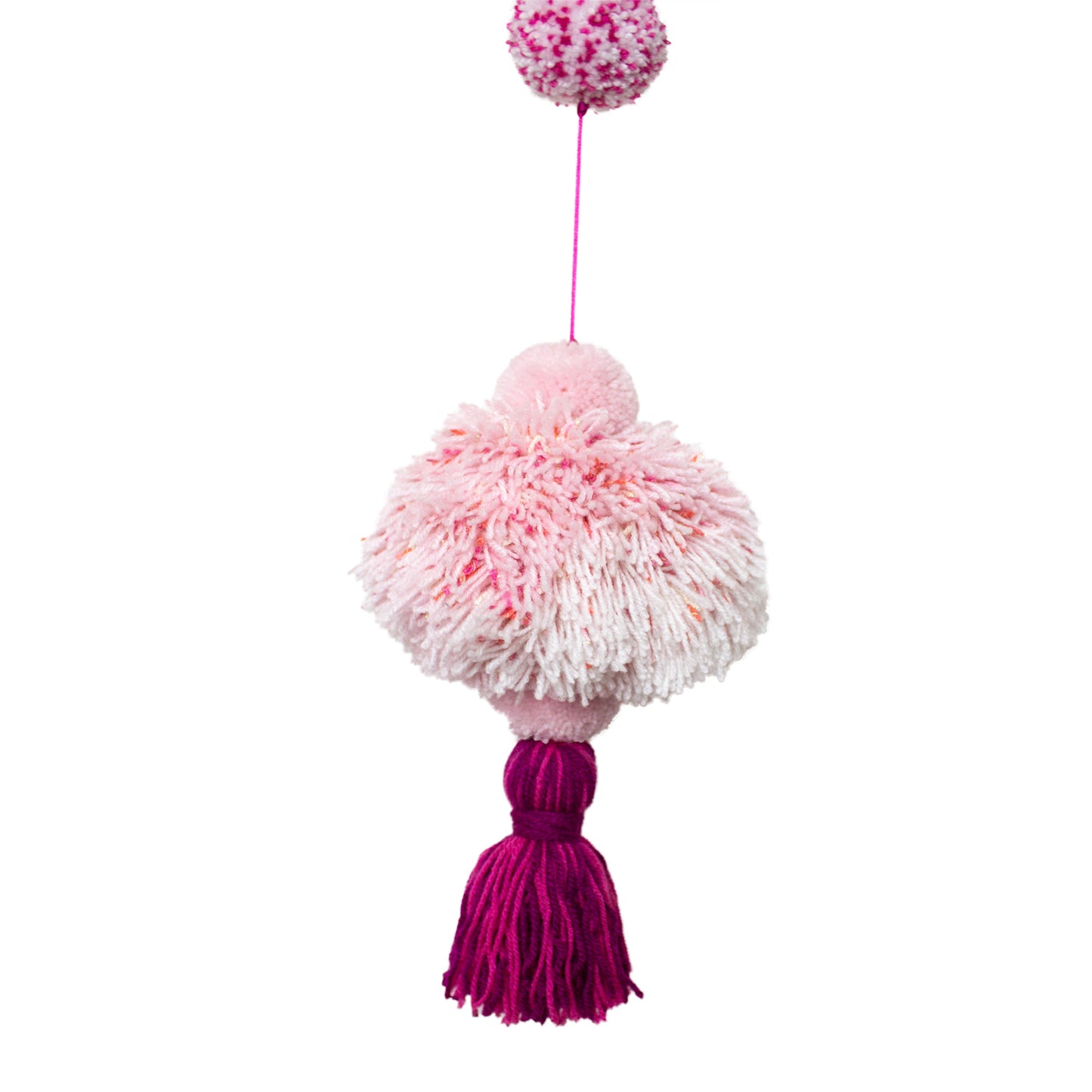 Romantic Pom-Pom Ceiling Hanging Girl's Room