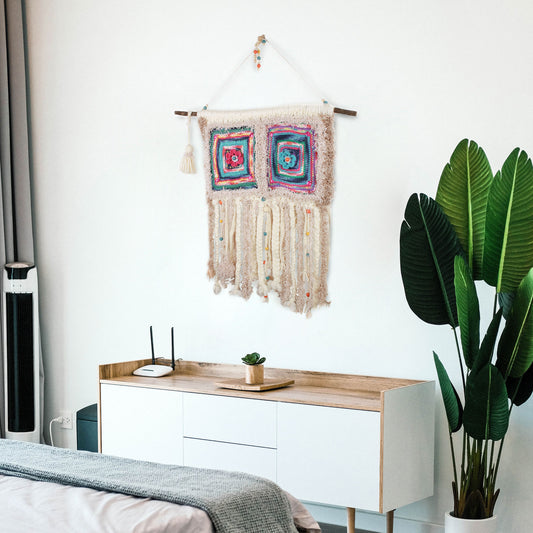 Tapiz de pared Ibiza Boho – estilo años 80