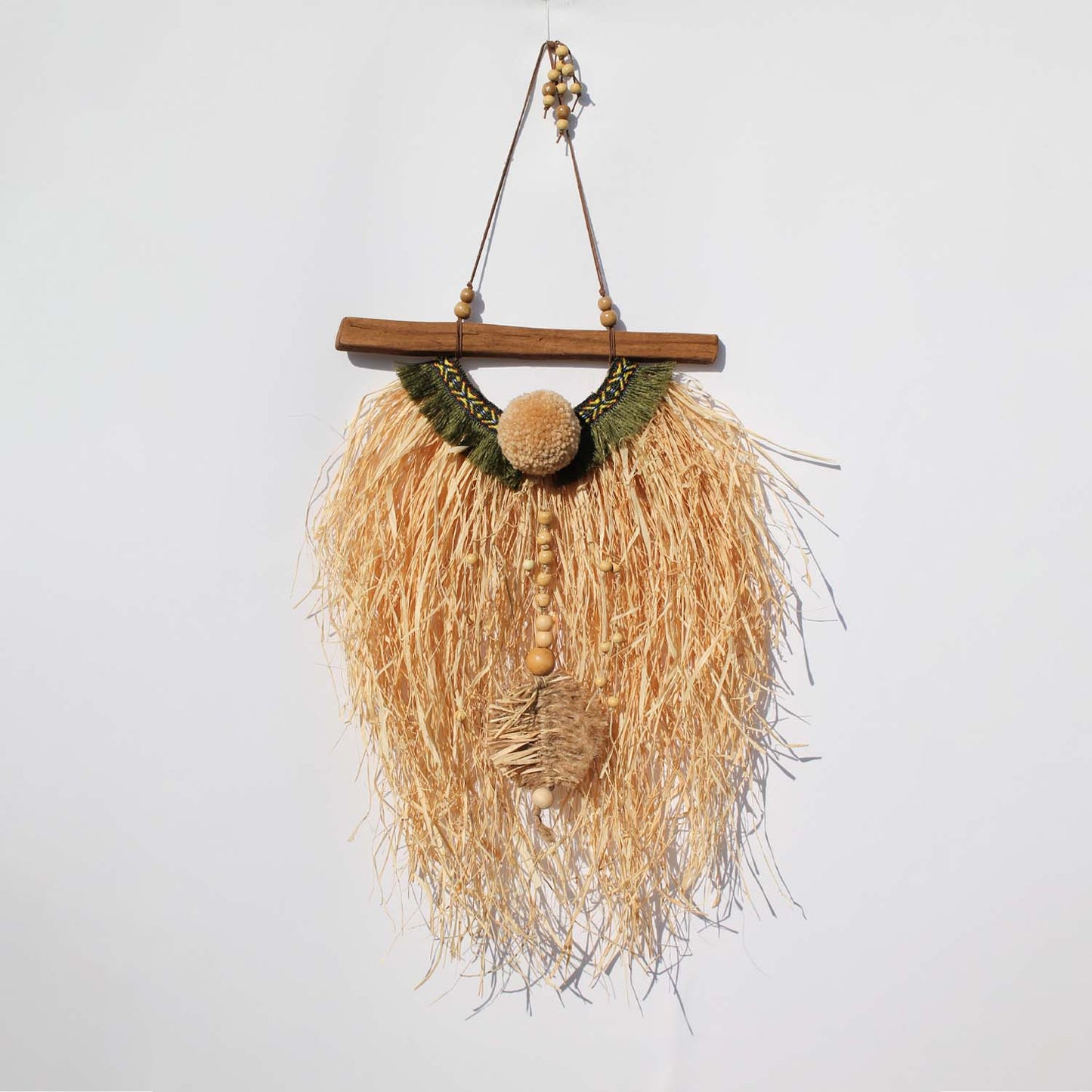 Boho Wall Decor with Pompons