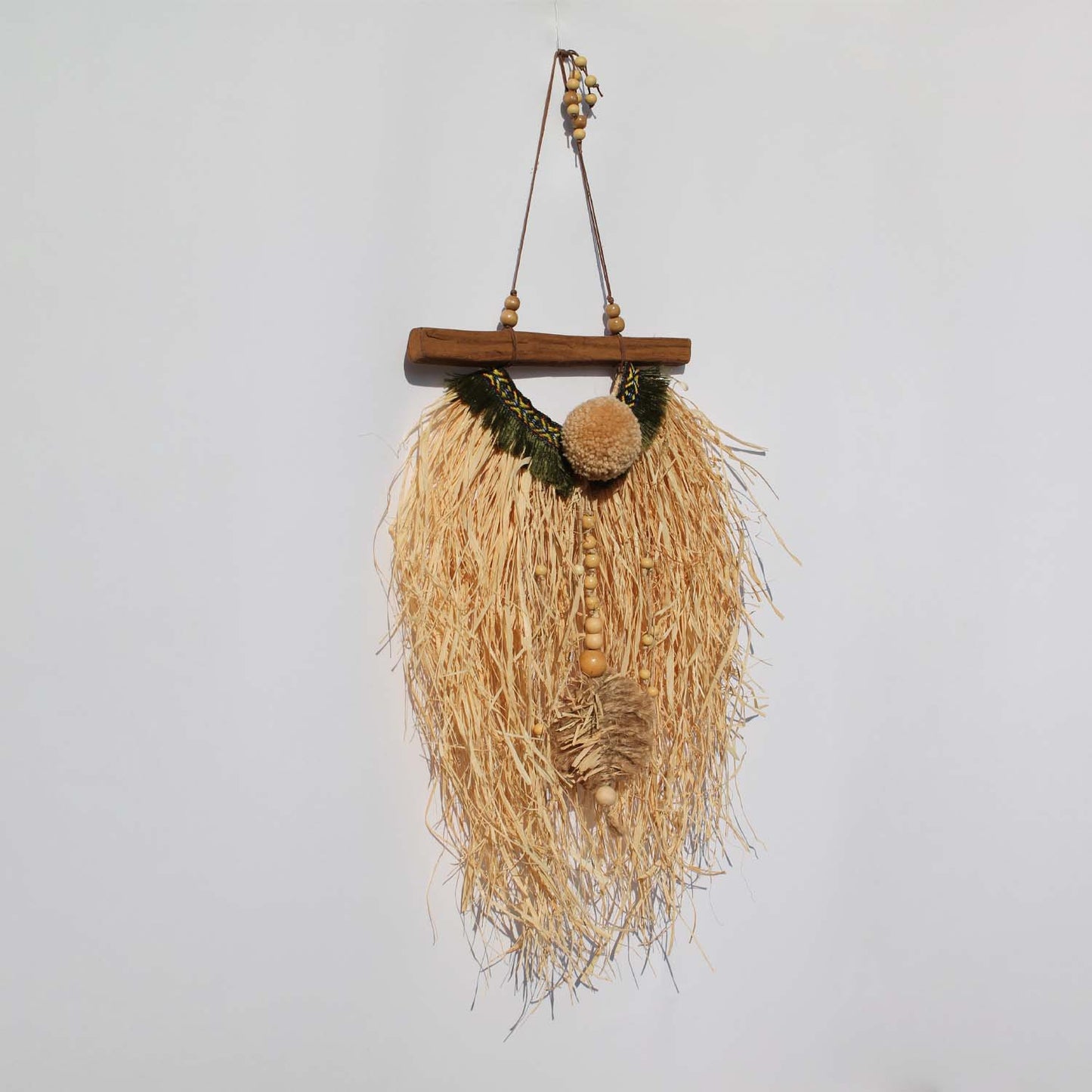 Boho Wall Decor with Pompons