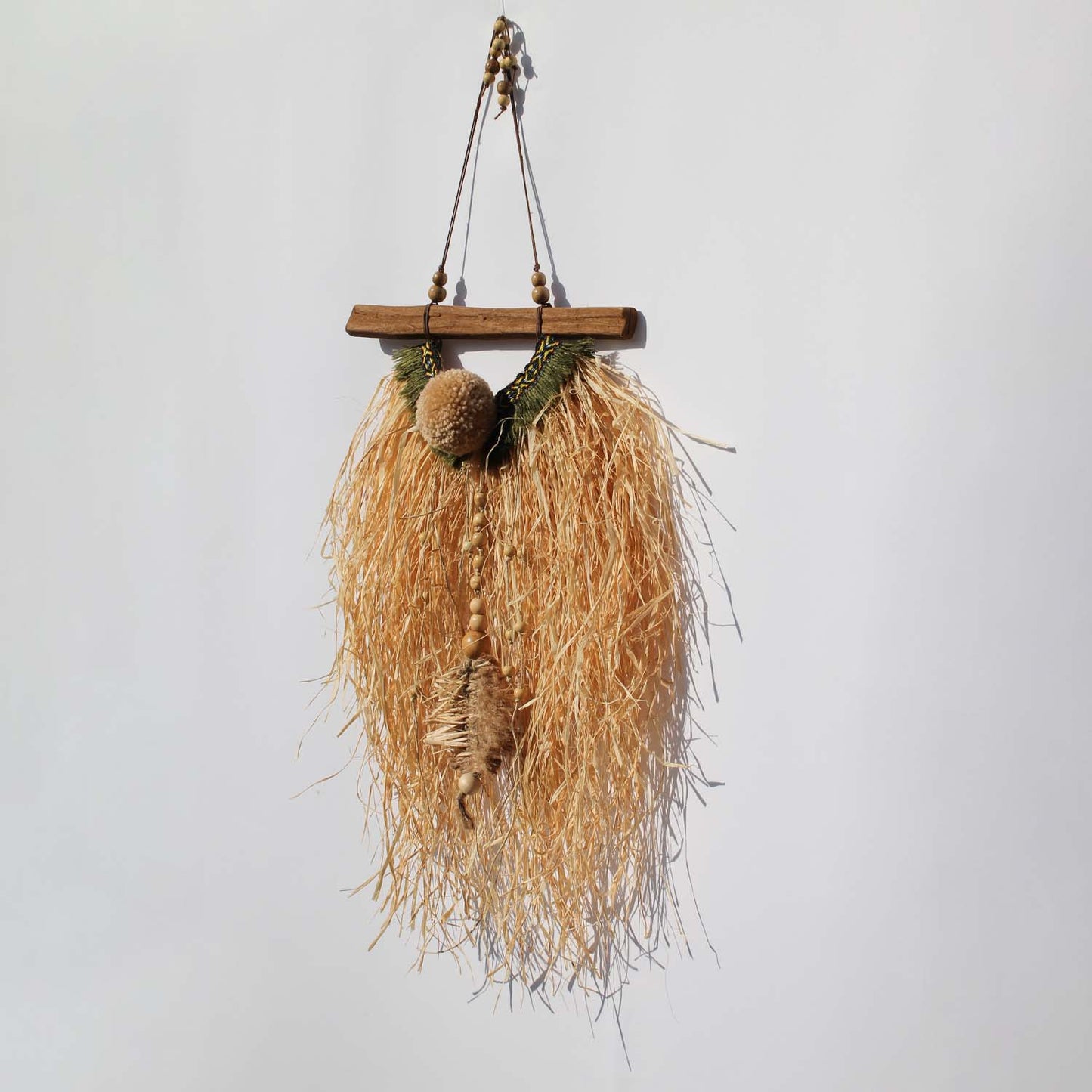 Boho Wall Decor with Pompons