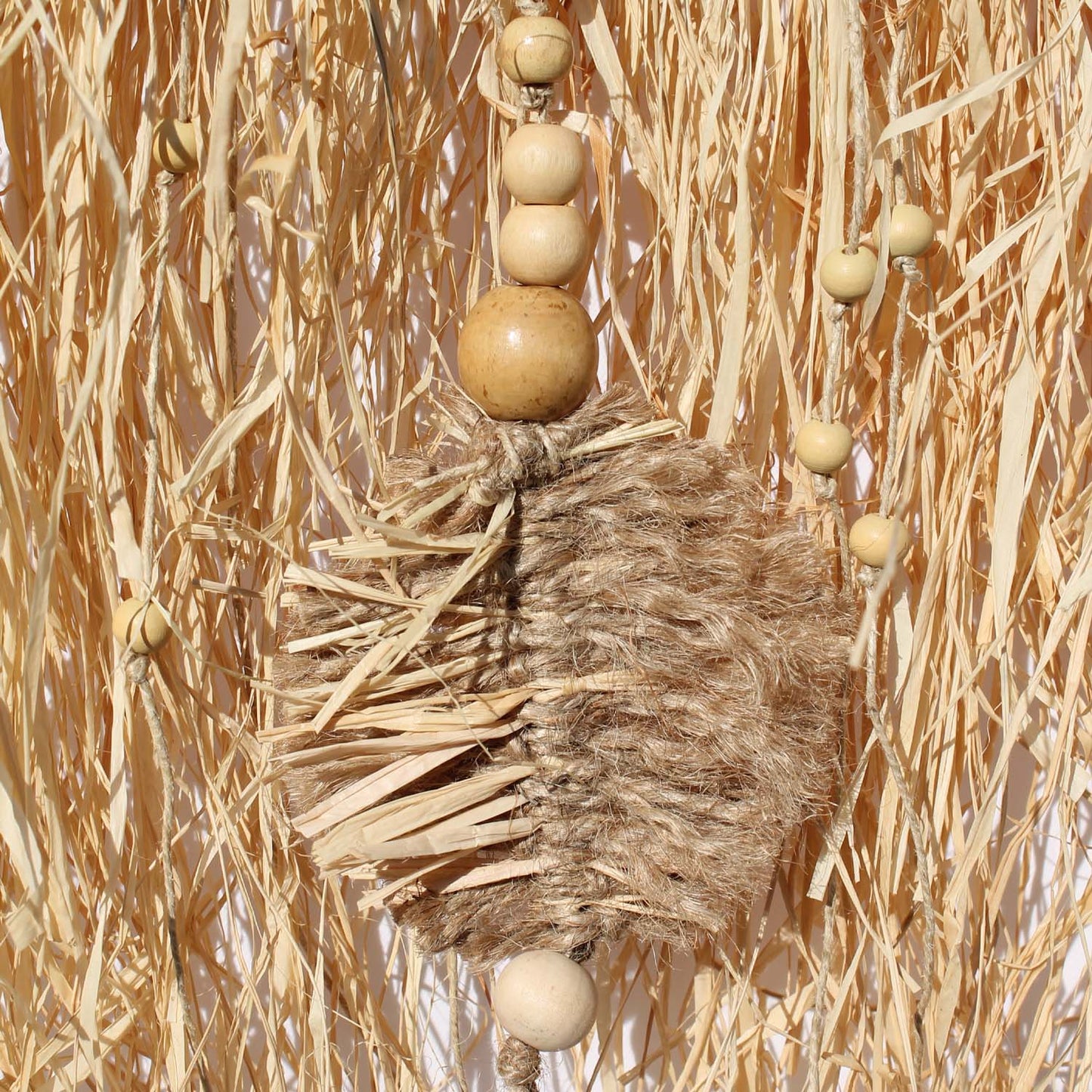 Boho Wall Decor with Pompons