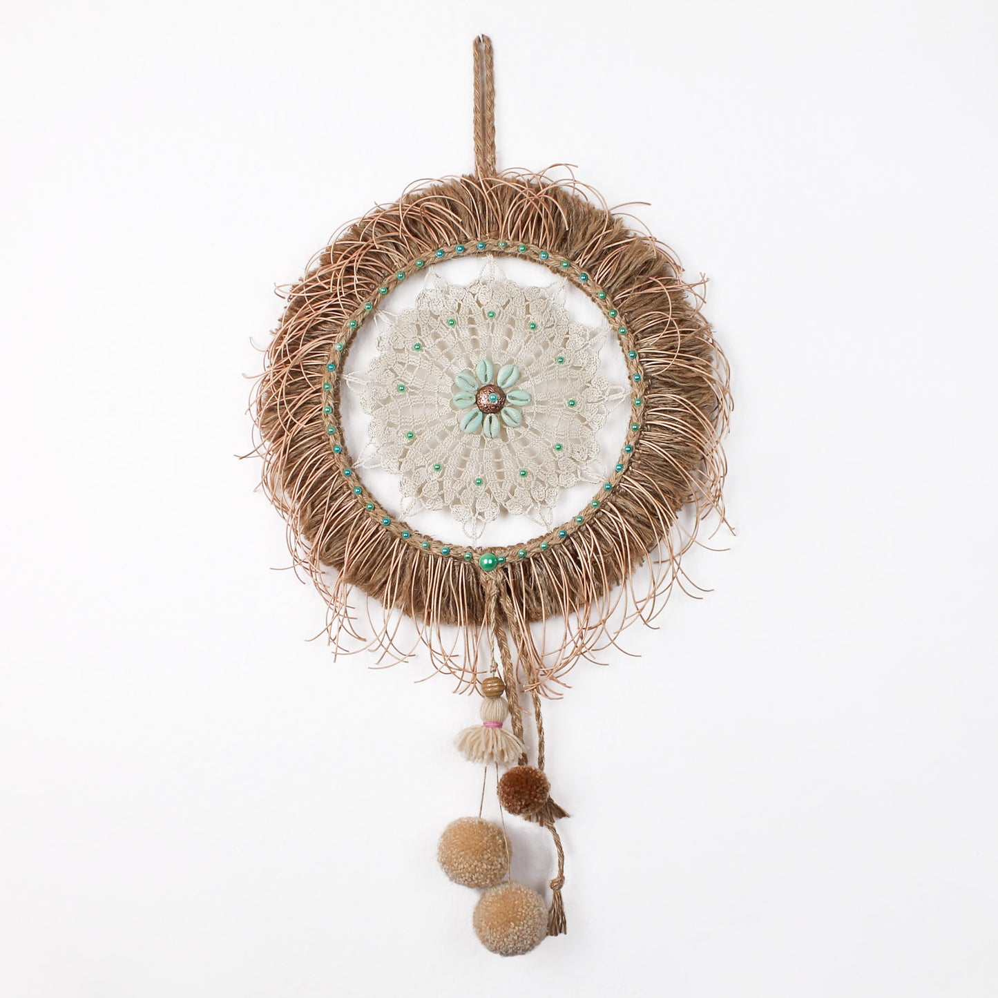 Boho Wall Hanging Turquoise Flair
