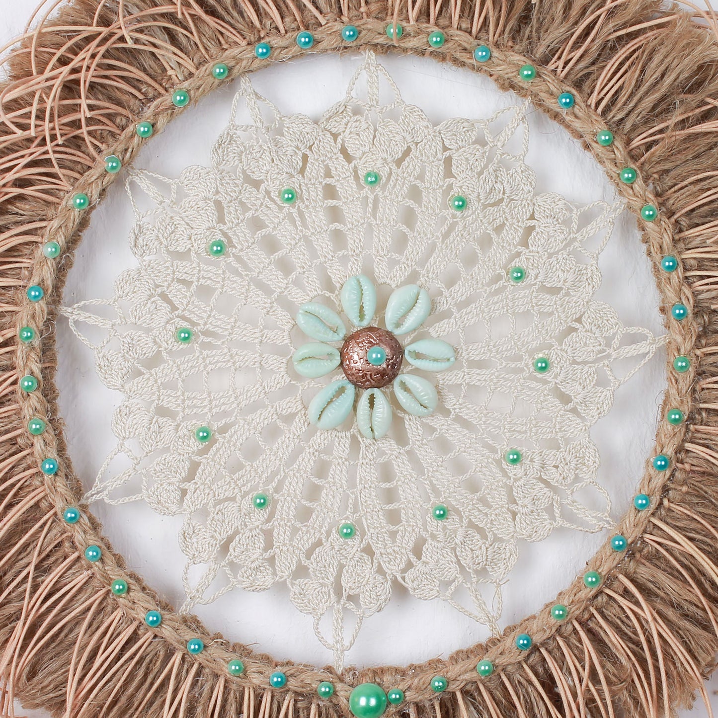 Boho Wall Hanging Turquoise Flair