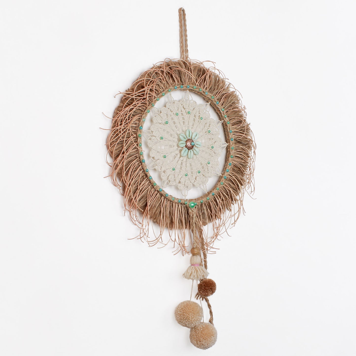 Boho Wall Hanging Turquoise Flair