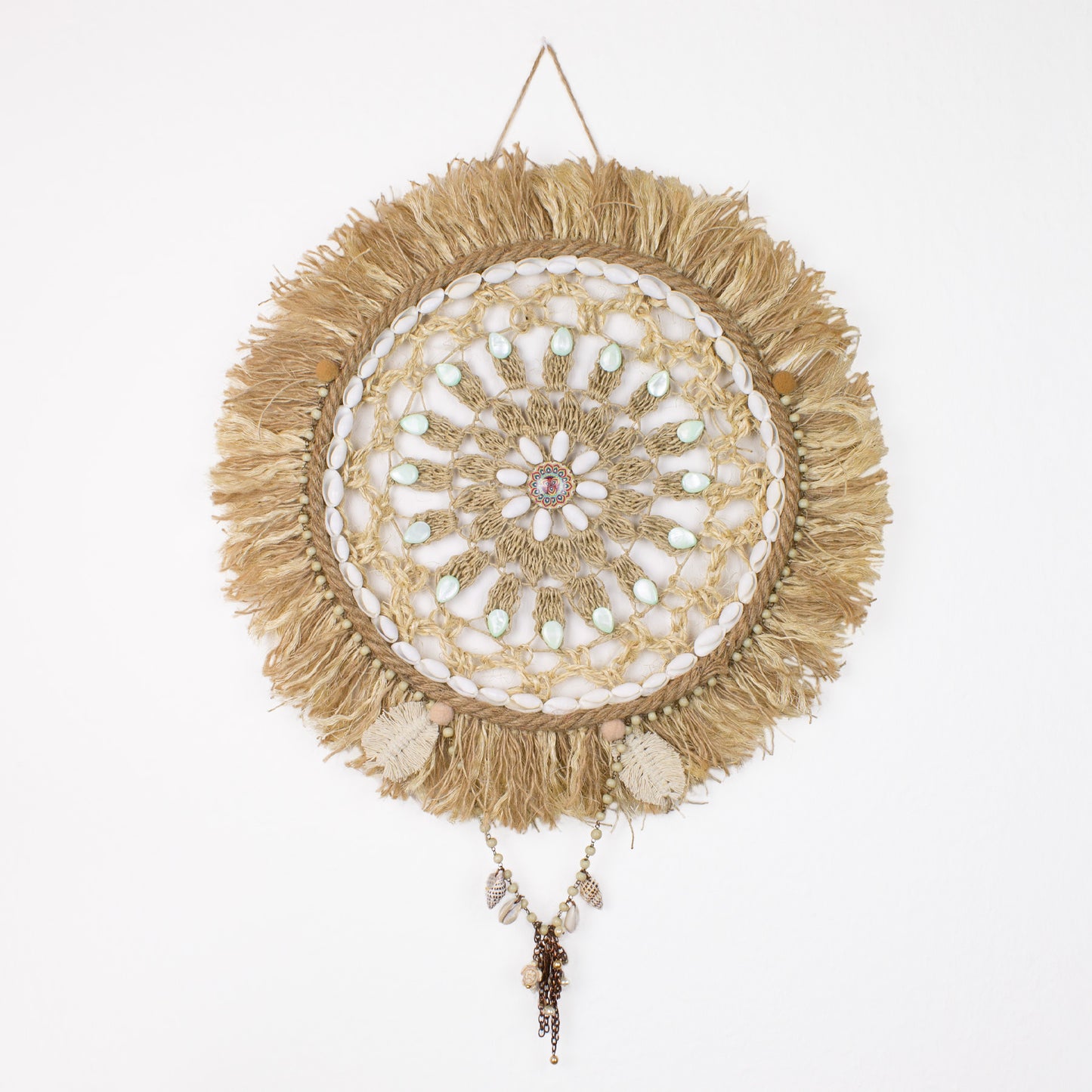 Boho Wall Hanging Natural Tones