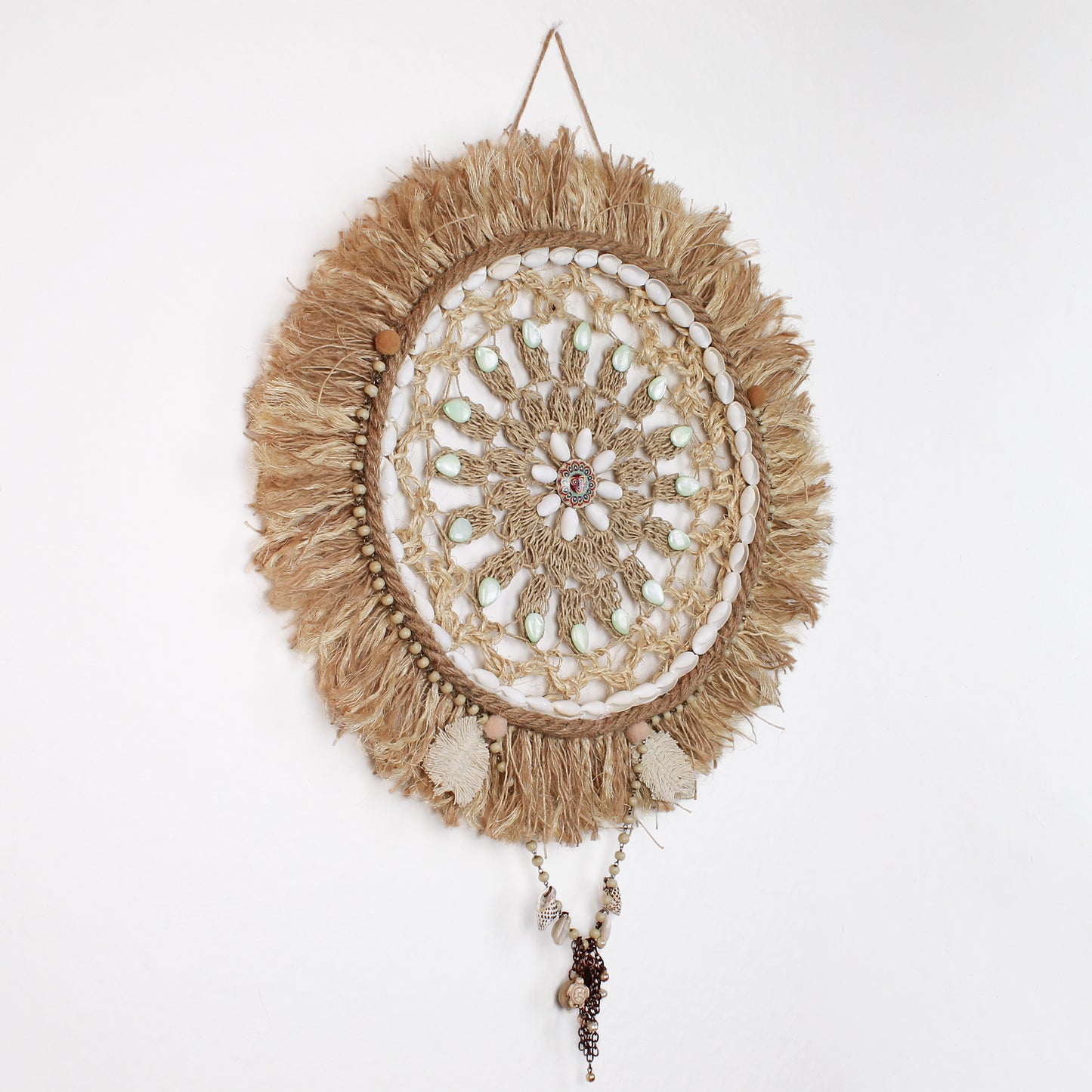 Boho Wall Hanging Natural Tones
