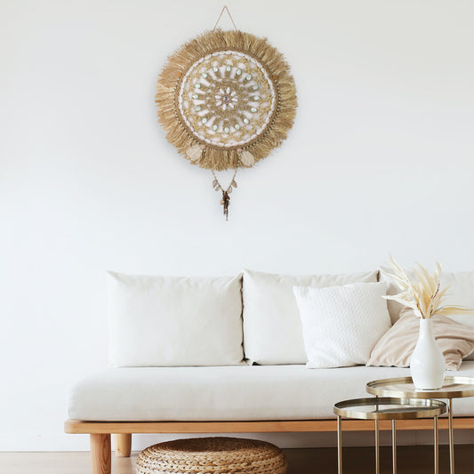 Boho Wall Hanging Natural Tones