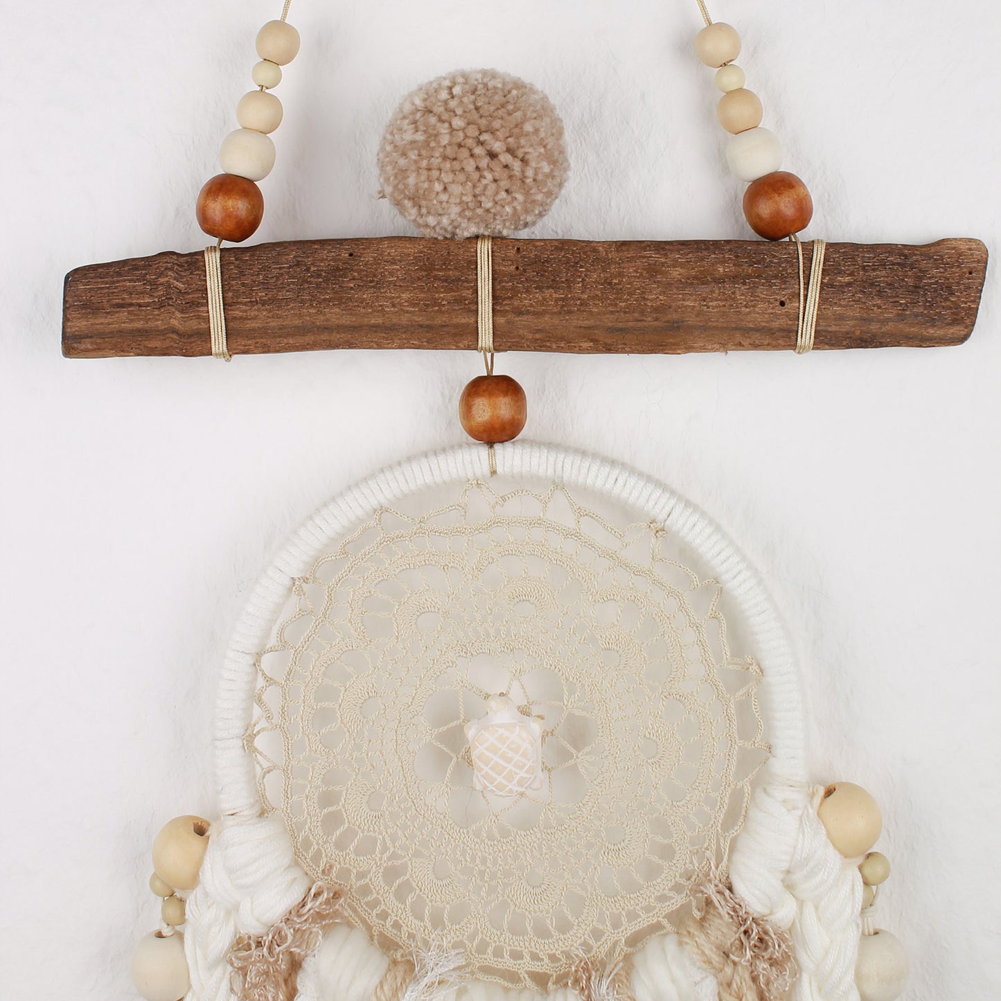 Wall Decor with Turtle in Neutral Tones