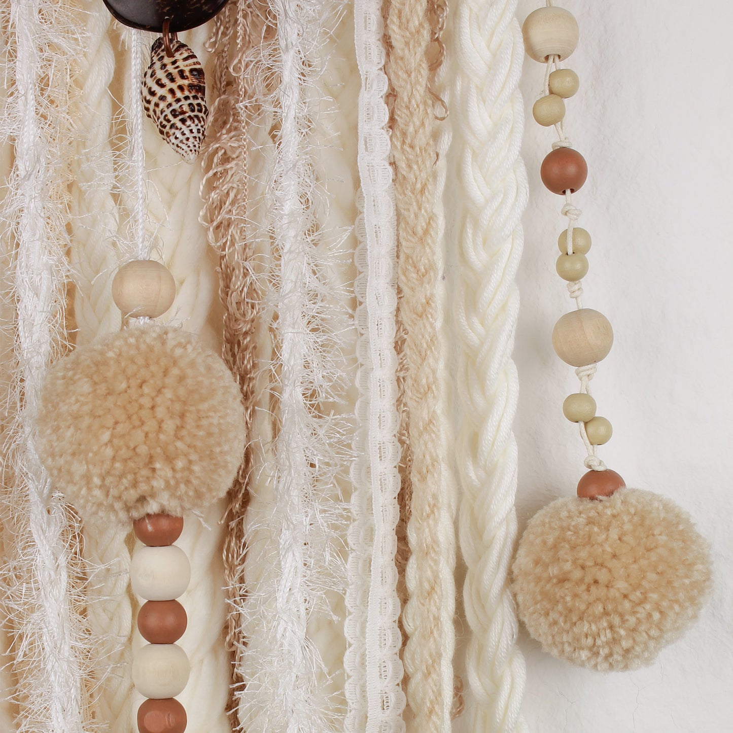 Wall Decor with Turtle in Neutral Tones