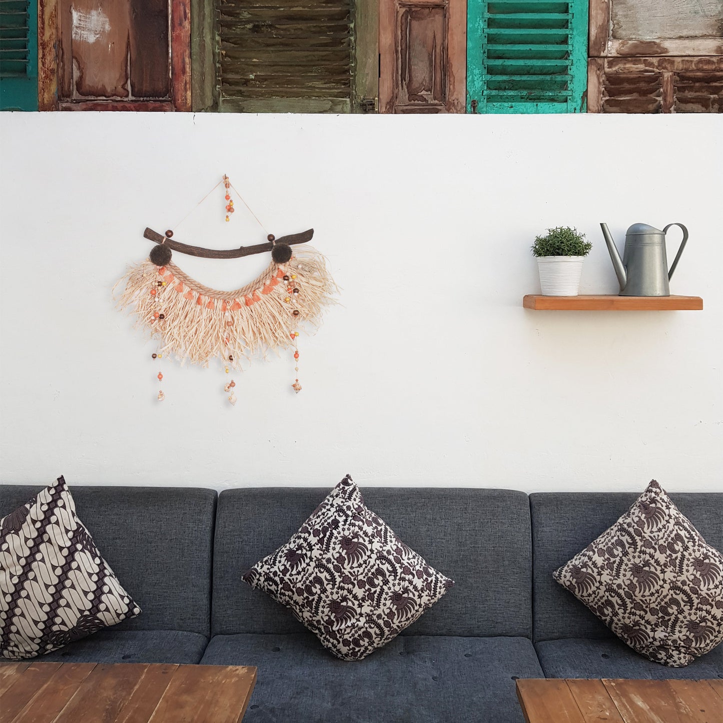 Boho Wall Hanging with Natural Charm