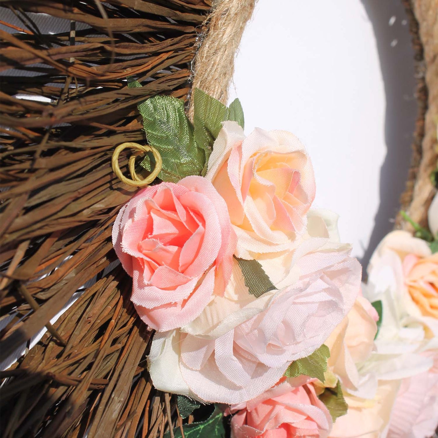 Boho Wall Décor with Pastel Flowers